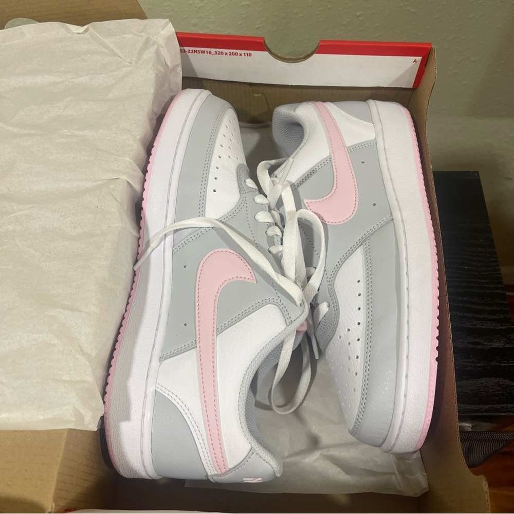 Nike women’s court vision low top sneakers